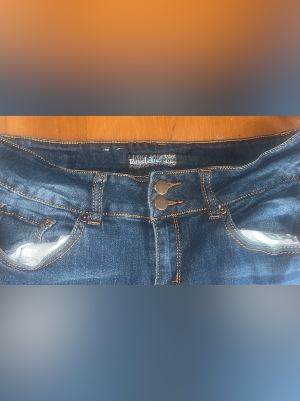 Royal Blue jeans size:9